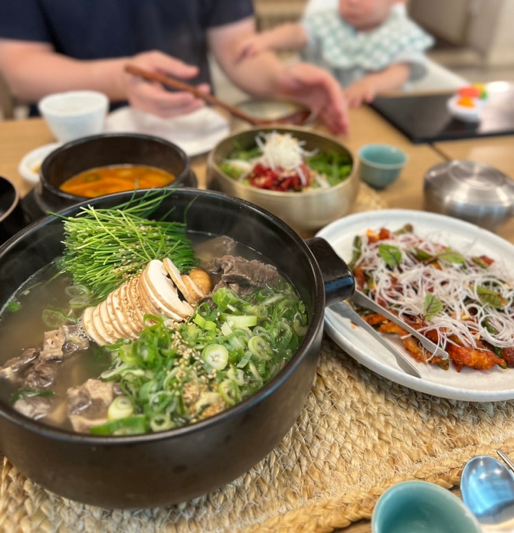  여의도 한정식 : 아기와 함께 한암동 한식집
