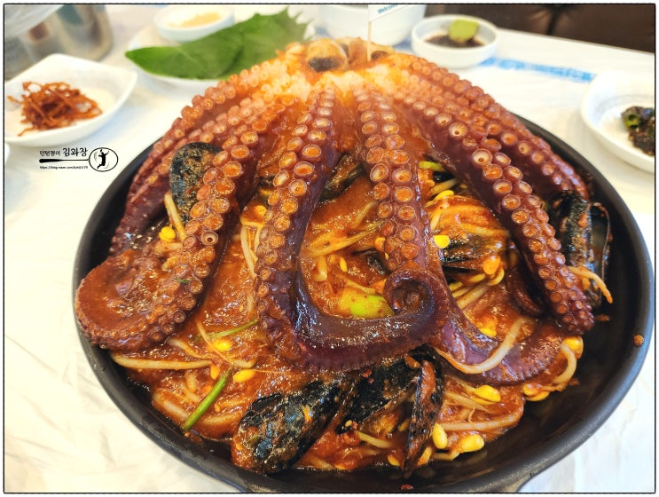  속초가볼만한곳 [ 만석찜가 ] 속초동명항맛집에서 생문어전복찜 먹고 여행 마무리