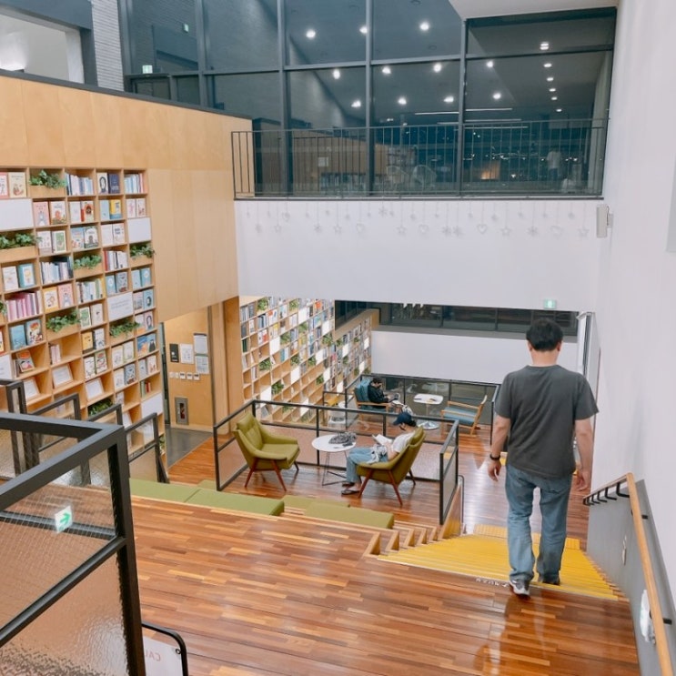  광교 호수공원 산책코스 추천 - 광교 푸른숲도서관