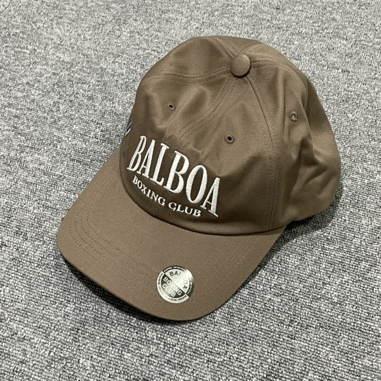  슬릭앤이지 발보아 복싱 클럽 볼캡 Balboa Boxing Club Ball