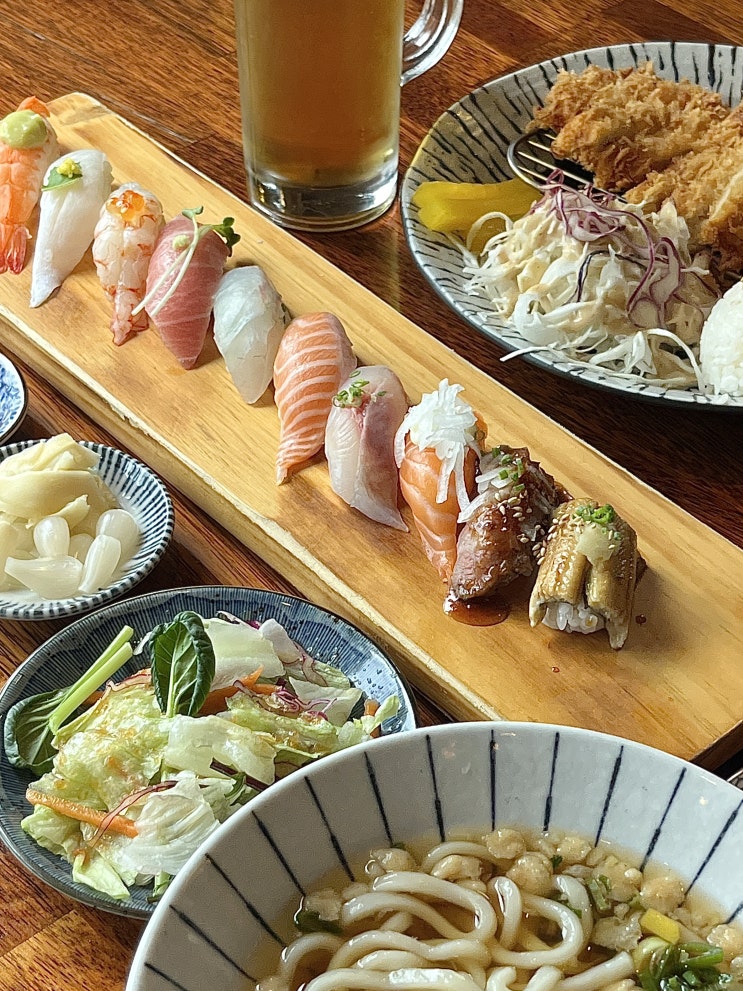  대구 월광수변공원 맛집 초밥이 맛있는 카모가와스시