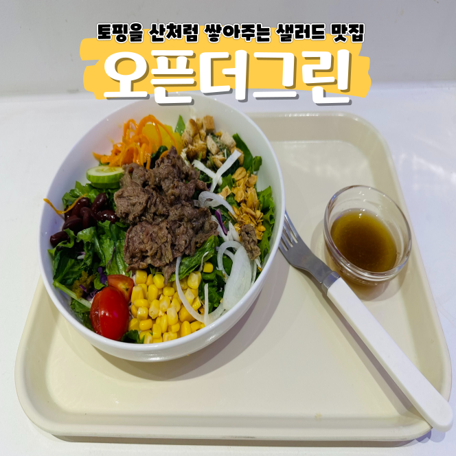 가산디지털단지역 맛집 오픈더그린 샐러드가 맛없다는 편견은 버려 가산디지털단지역 맛집 오픈더그린 샐러드가 맛없다는 편견은 버려