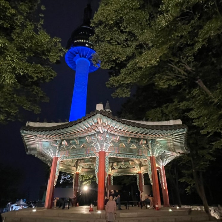  남산서울타워 야경 아이랑 하는 밤산책