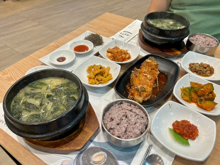 [경기] 일직동한식맛집 광명역 가족식사하기 좋은 본초미역 광명본점 방문후기