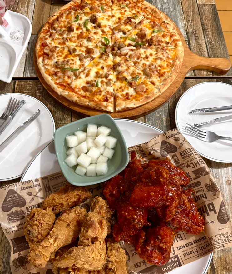 홍천 내돈내산 치킨&피자 맛집 “BHC 양덕원점”