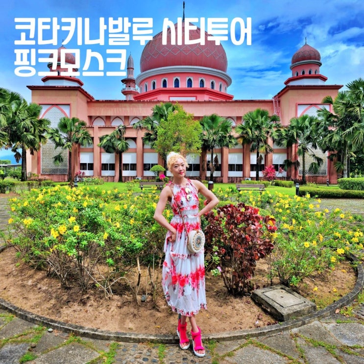  코타키나발루 시티투어 핑크모스크 그랩 입장료 포토 스팟까지