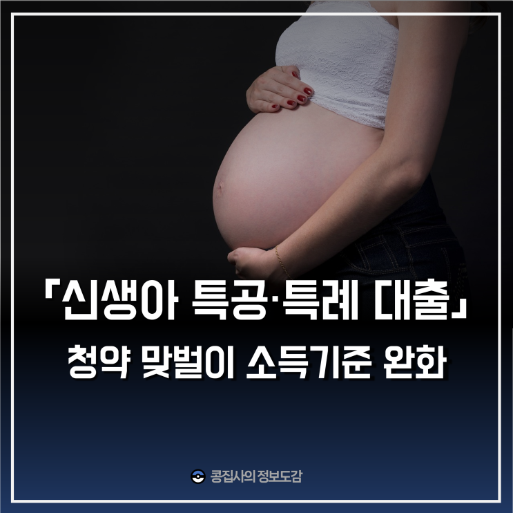  신생아 특공 및 특례 대출 조건 (무주택, 1주택자) 청약 맞벌이 소득기준 완화