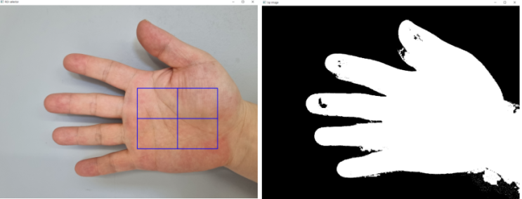 [OpenCV][파이썬] 히스토그램 그리기 역투영 histogram backproject 비교 compare selectROI EMD compareHist CAMShift