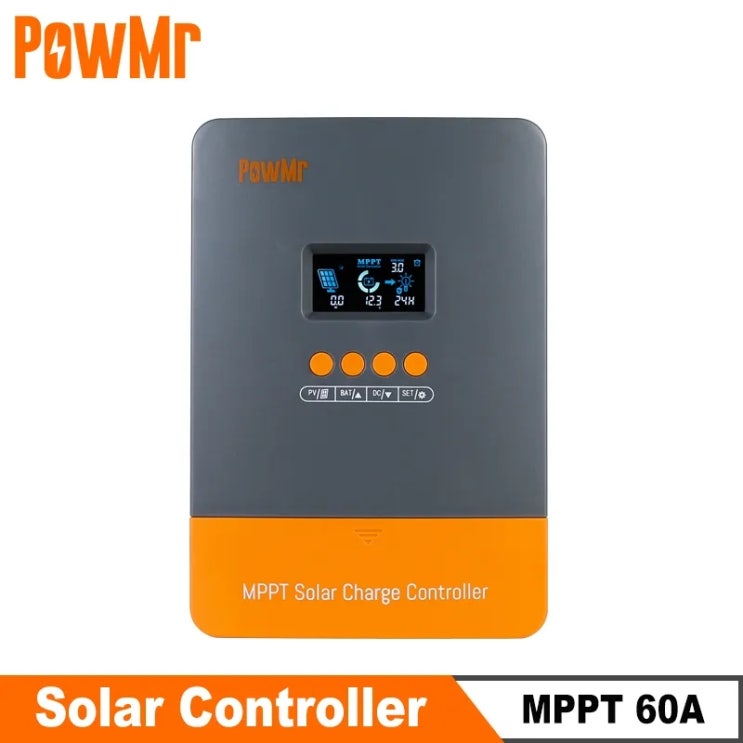 태양광 발전을 위한 PowMr MPPT 60A Solar Charger Controller