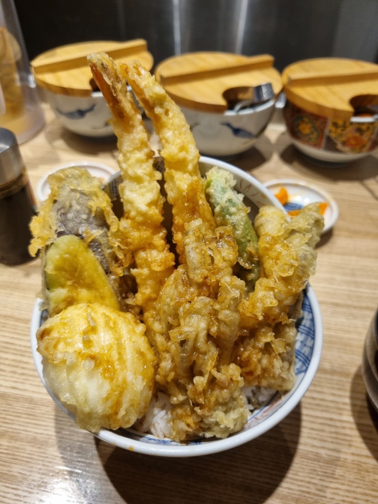  부산 해운대 텐동맛집 타이가텐푸라 방문후기