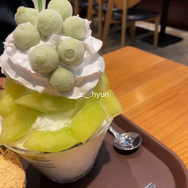 설빙 세종점 샤인메론빙수 설빙 세종점 샤인메론빙수