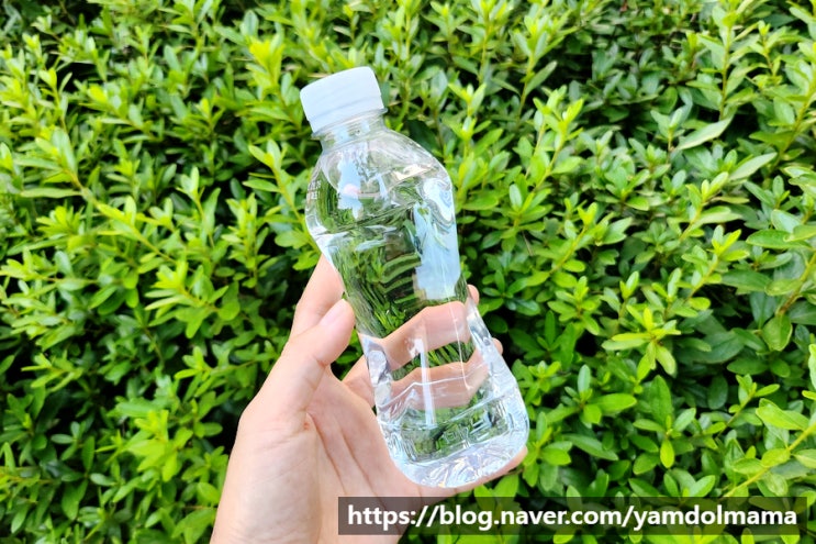  분리수거하기 편한 로터스 친환경 무라벨 미니생수 330mL