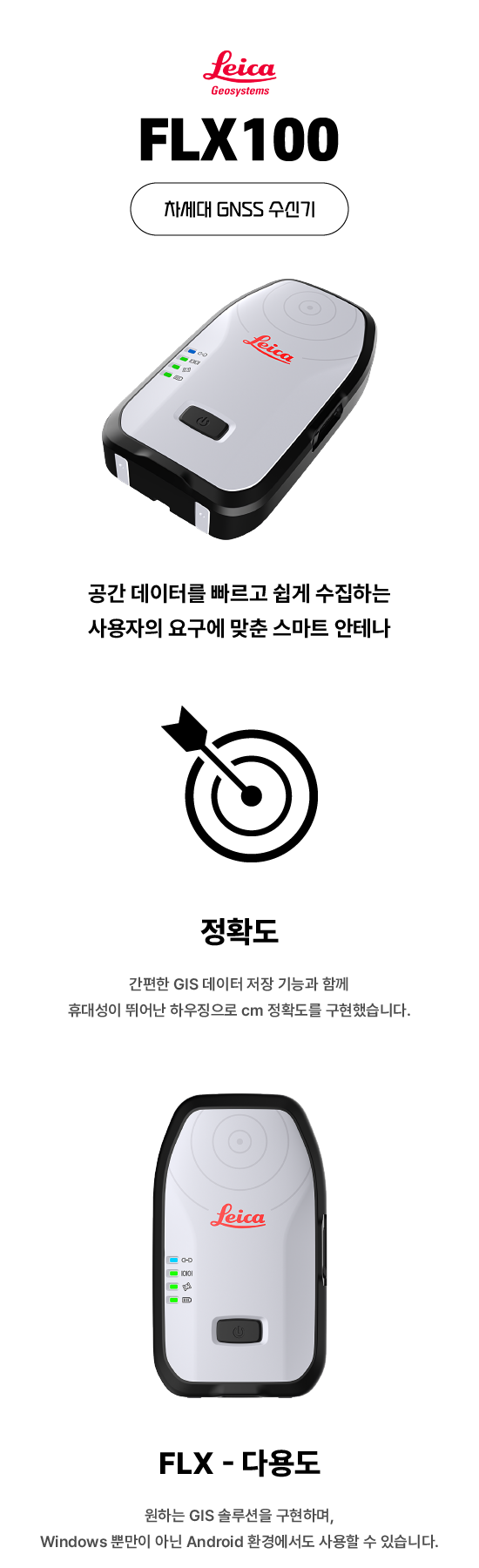  [GPS] 라이카 FLX100