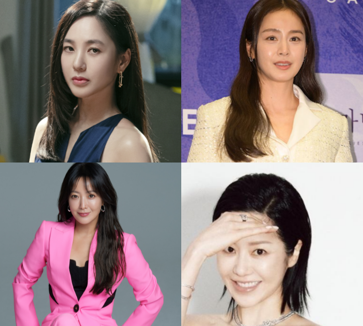 어려보이는 40대 여자 헤어스타일(김태희 김희선 박주미 고현정 머리)
