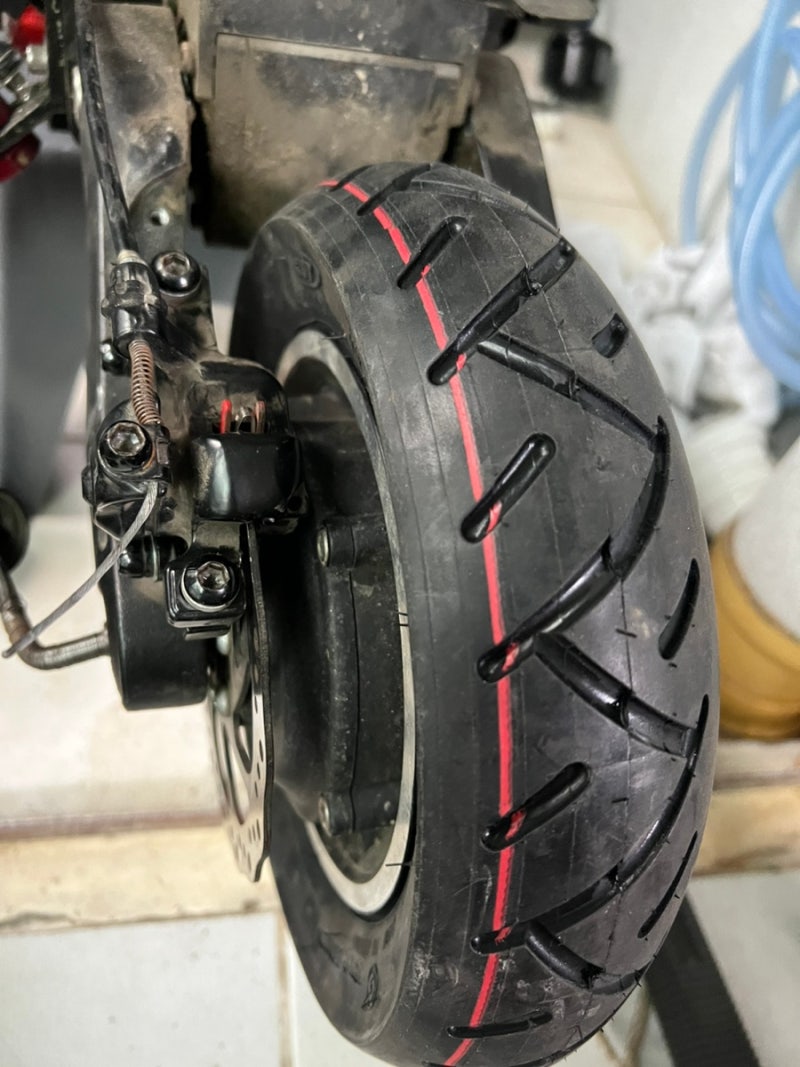 미니모터스] 듀얼트론2 LTD 타어어 튜브 및 디스크패드 교체작업 : 네이버 블로그