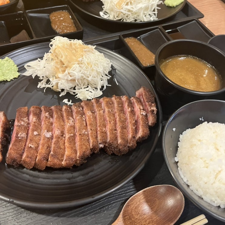  오송데이트장소추천_분위기 좋은 규카츠 맛집 규카츠정에 다녀오다. 내돈내산 :-)
