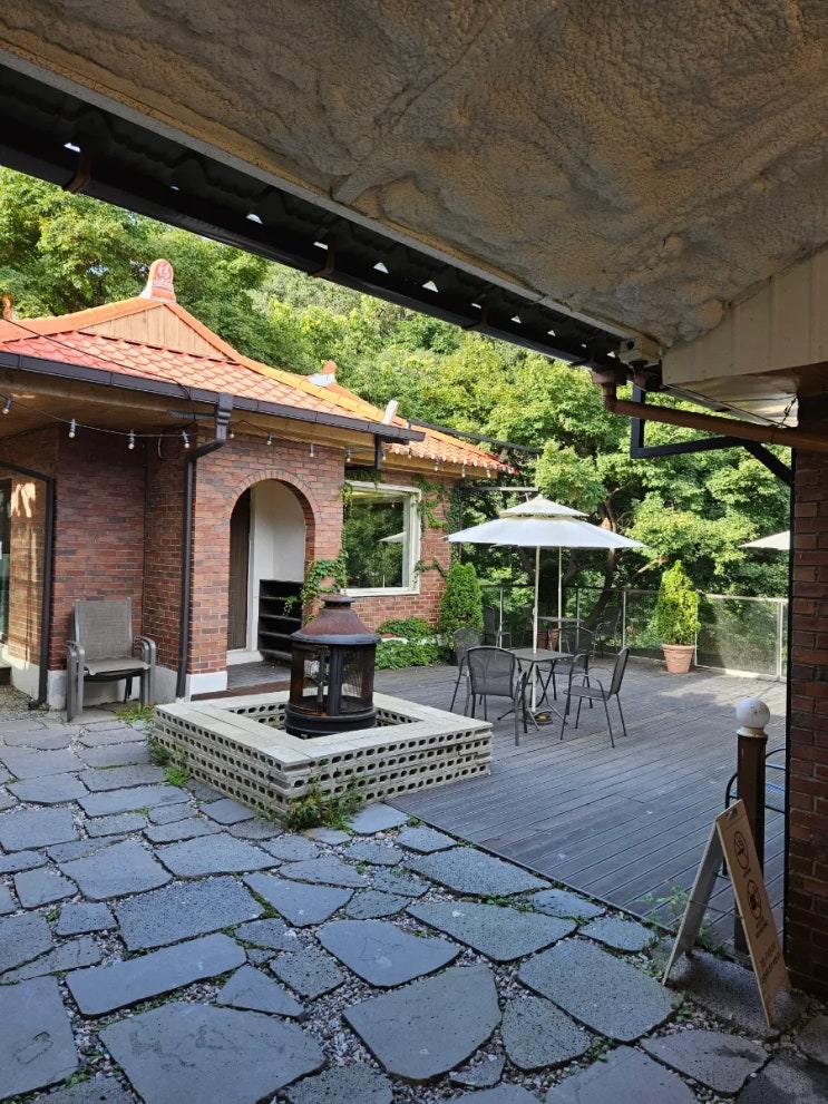  릴렉스 cafe | 단풍맛집 북한산 우이동 옥류헌 계곡 카페 미리 방문한 후기
