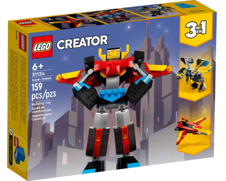[LEGO] 레고 #31124 슈퍼로봇 대체 빌드 변신하는 로봇