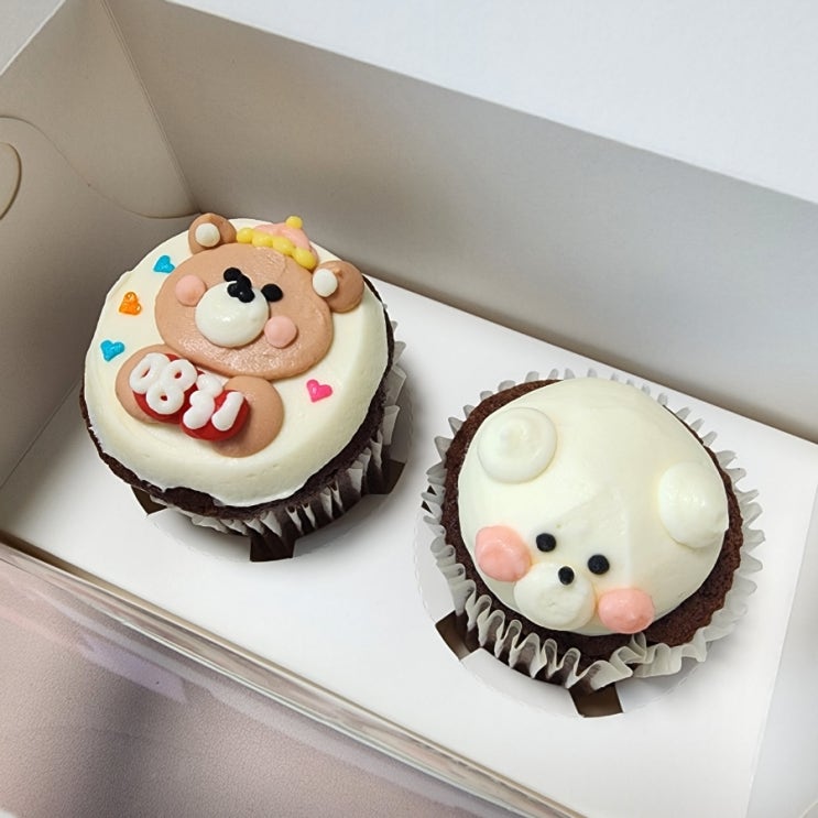 [동탄 컵케이크] 디저트 맛집 '플러터 디저트' flutter dessert 선물 후기