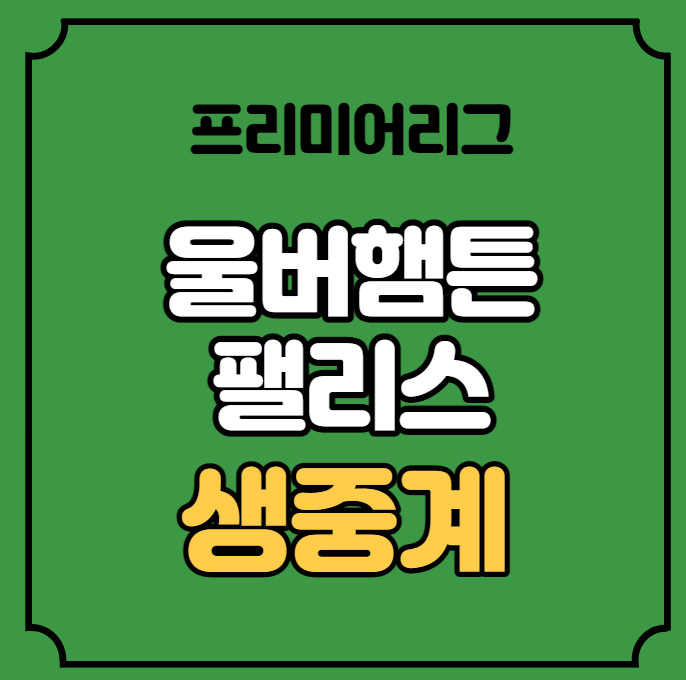 <b>울버햄튼</b> 크리스탈<b>팰리스</b> 중계 <b>황희찬</b> 선발 프리뷰 2023년... 