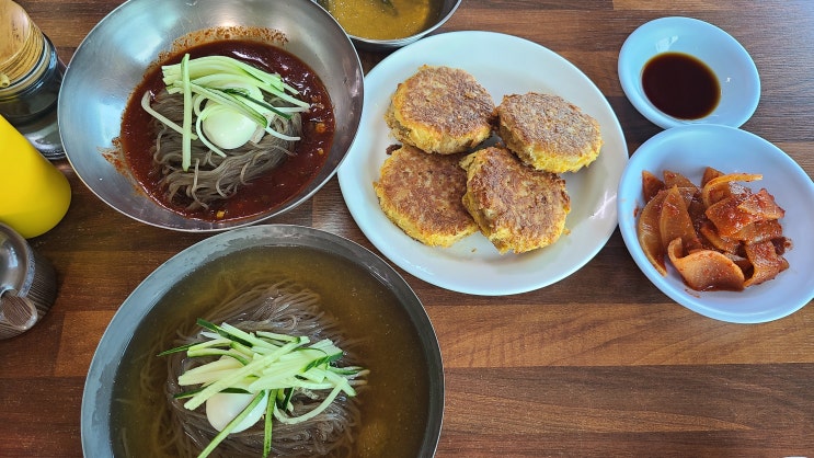  경기도 양평에서 옥천냉면 맛집인 [옥천전통냉면] 입니다.