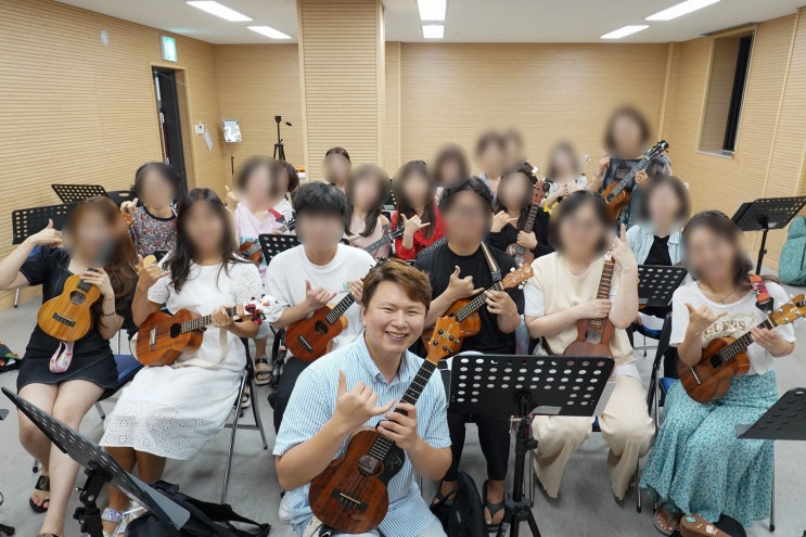  KJ 우쿨렐레 워크숍, 하와이안 투핑거 스타일을 배우다