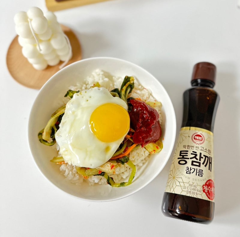 고소한 사조 해표 통참깨참기름