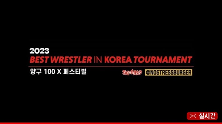 [AKW] Best Wrestler in Korea 토너먼트 결과