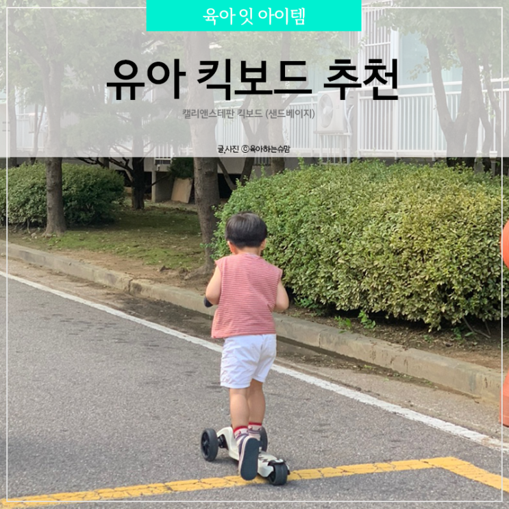  유아 킥보드 가성비 좋은 캘리앤스테판 선택한 이유