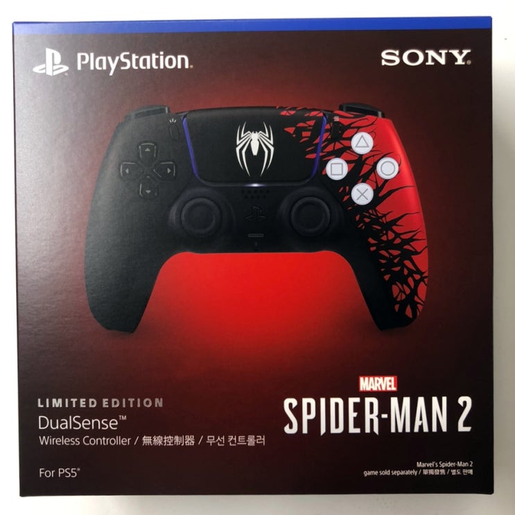 PS5 듀얼센스 <스파이더맨 2> 한정판 PS5 듀얼센스 <스파이더맨 2> 한정판