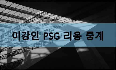 <b>이강인</b> PSG <b>리옹</b> 중계