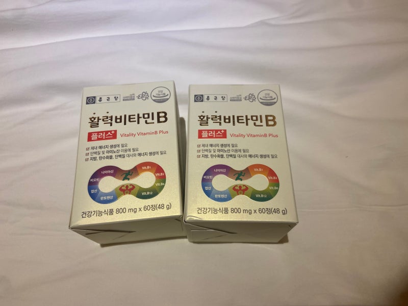 종근당 활력비타민b 플러스 800mg x 60정