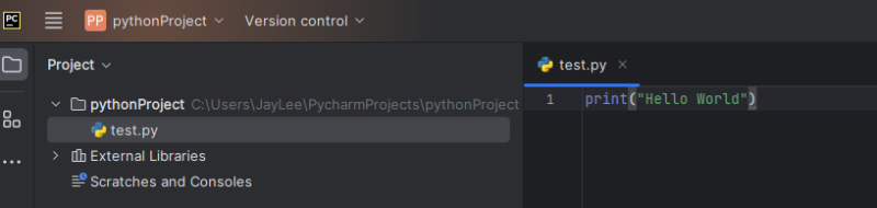 Python 개발 환경 설치 파이참 PyCharm community 버전 패키지 설치 install package 프로젝트 시작 ...