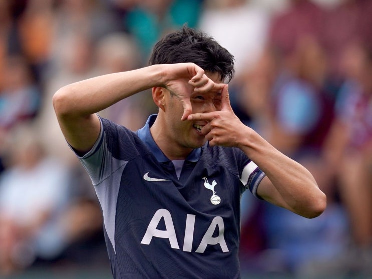(EPL 23-24시즌) <b>손흥민</b> 헤트트릭 <b>3골</b> ^^ 번리 VS 토트넘