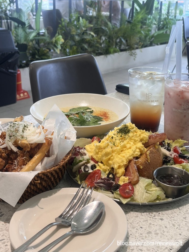  잔잔하게 이야기 나누기 좋은 가성비 브런치 맛집, <브런치빈 안산>