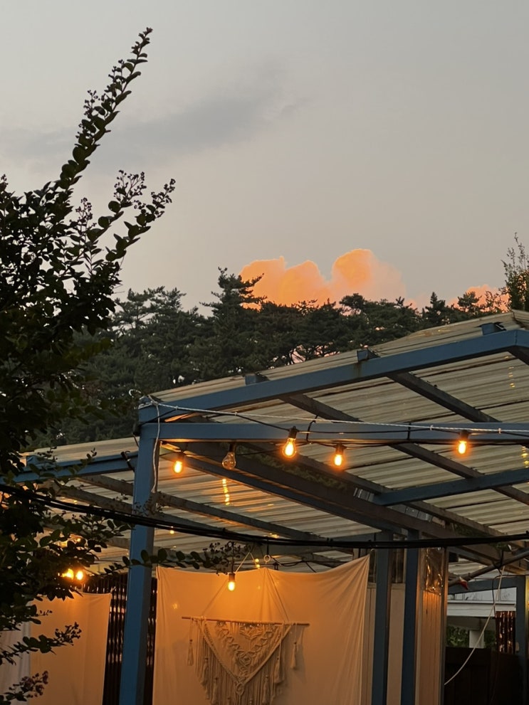  충남 태안 캠핑 가능한 숙소 안면도 숙소 청춘캠프