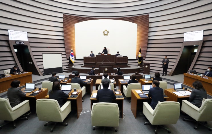  광주시의회, 제303회 임시회 개회