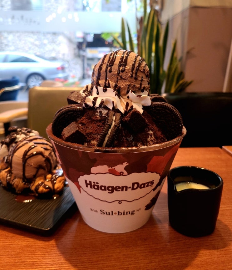 설빙 하겐다즈초코설빙 메뉴추천 아이스크림,크로플 존맛 설빙 하겐다즈초코설빙 메뉴추천 아이스크림,크로플 존맛