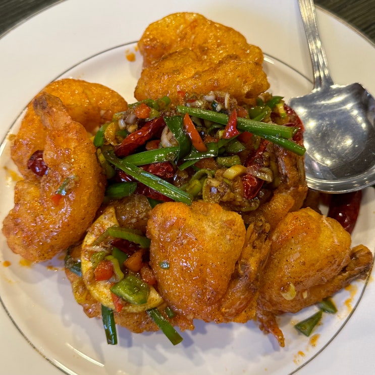  시흥맛집 정왕 더베이징 4종 메뉴(깐풍새우, 꿔바로우, 고추잡채, 짬뽕탕) 내돈내산 솔직후기
