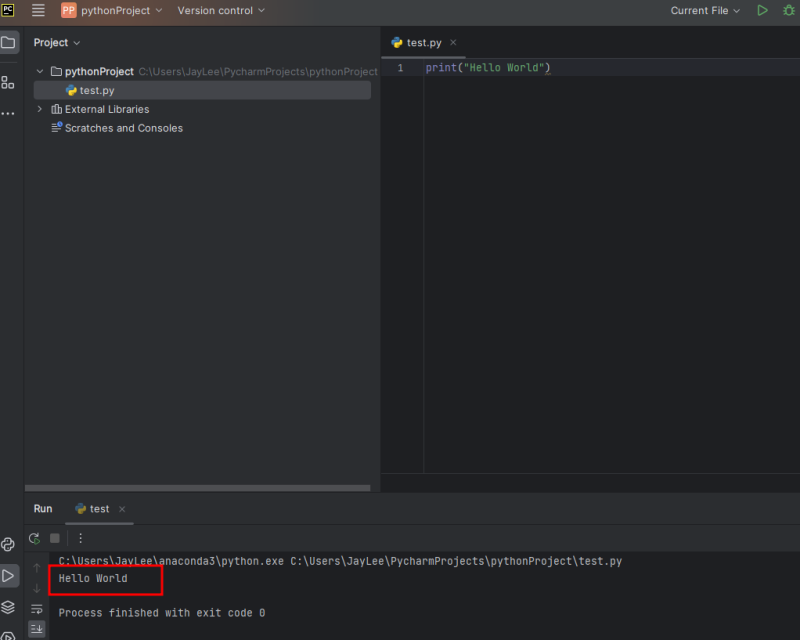Python 개발 환경 설치 파이참 PyCharm community 버전 패키지 설치 install package 프로젝트 시작 ...