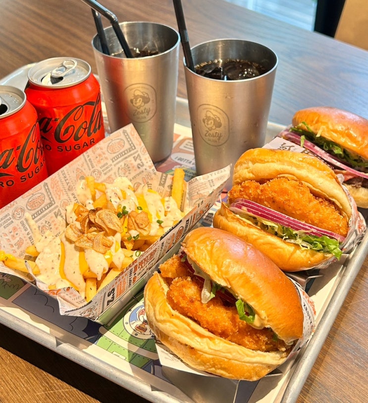  [성수동] 뚝섬맛집 이영자새우버거 제스티살룬 수제버거