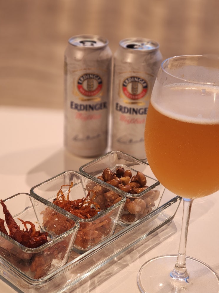  편의점 맥주 추천 독일맥주 에딩거 헤페 하석진맥주