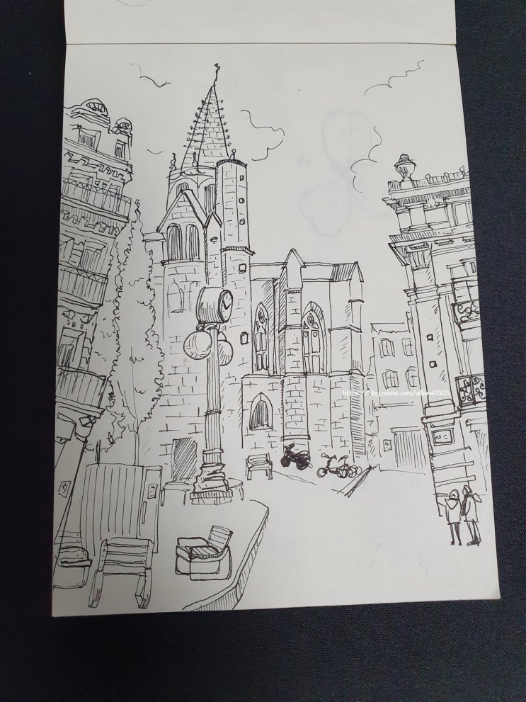 리니의 펜 드로잉 클래스 - 나도 여행 스케치가 하고 싶다!