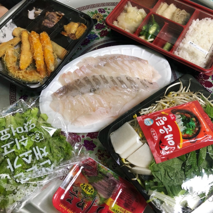  당진 신평 횟집 활어회수산 회 포장 맛집