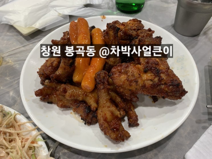  창원 봉곡동 차박사얼큰이 본점 닭발 맛있는 곳 !