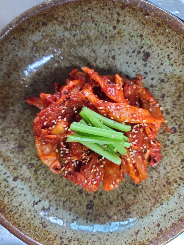  큰손 홍어무침으로 명절반찬 준비 끝