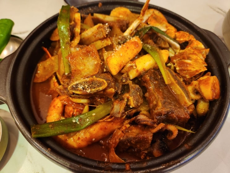  대전 용전동 복합터미널 근처 맛집 한멘뚝배기 연탄불고기 소갈비찜