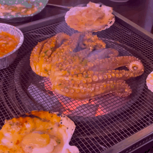 해운대 l 문어숯불구이와 조개구이가 맛있는 삼바리