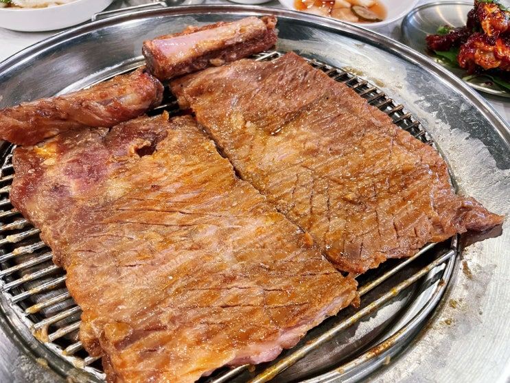  ( 영등포돼지갈비 ) 고기 먹으면 냉면 공짜! 영등포주민들만 아는 찐맛집  흥부골 숯불돼지 영등포점