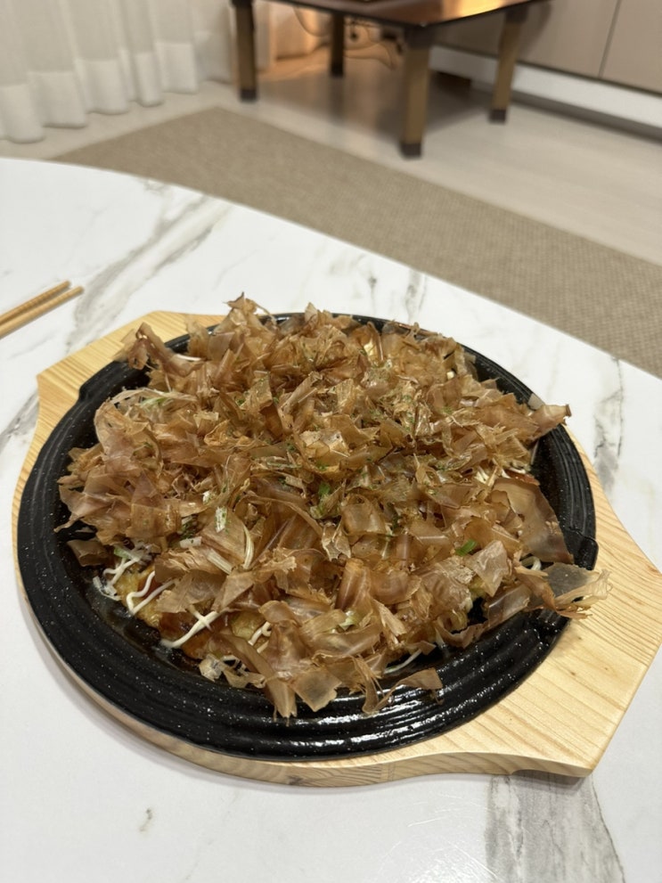  쉽고 간단한 맥주 안주 오코노미야키 만들기, 김밥전 & 열무국수